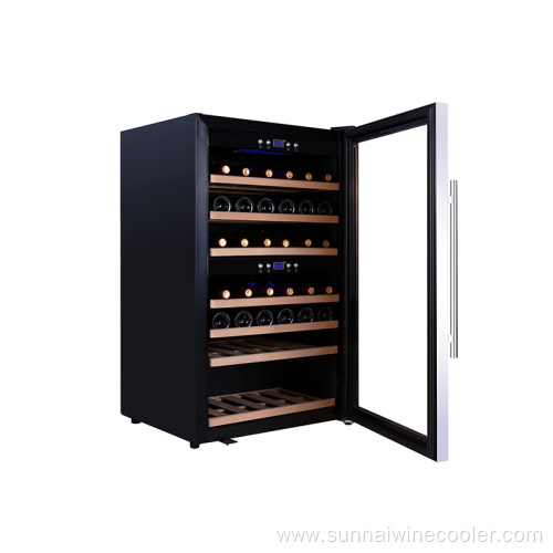 Cheap oem low noise free standing wine fridge
